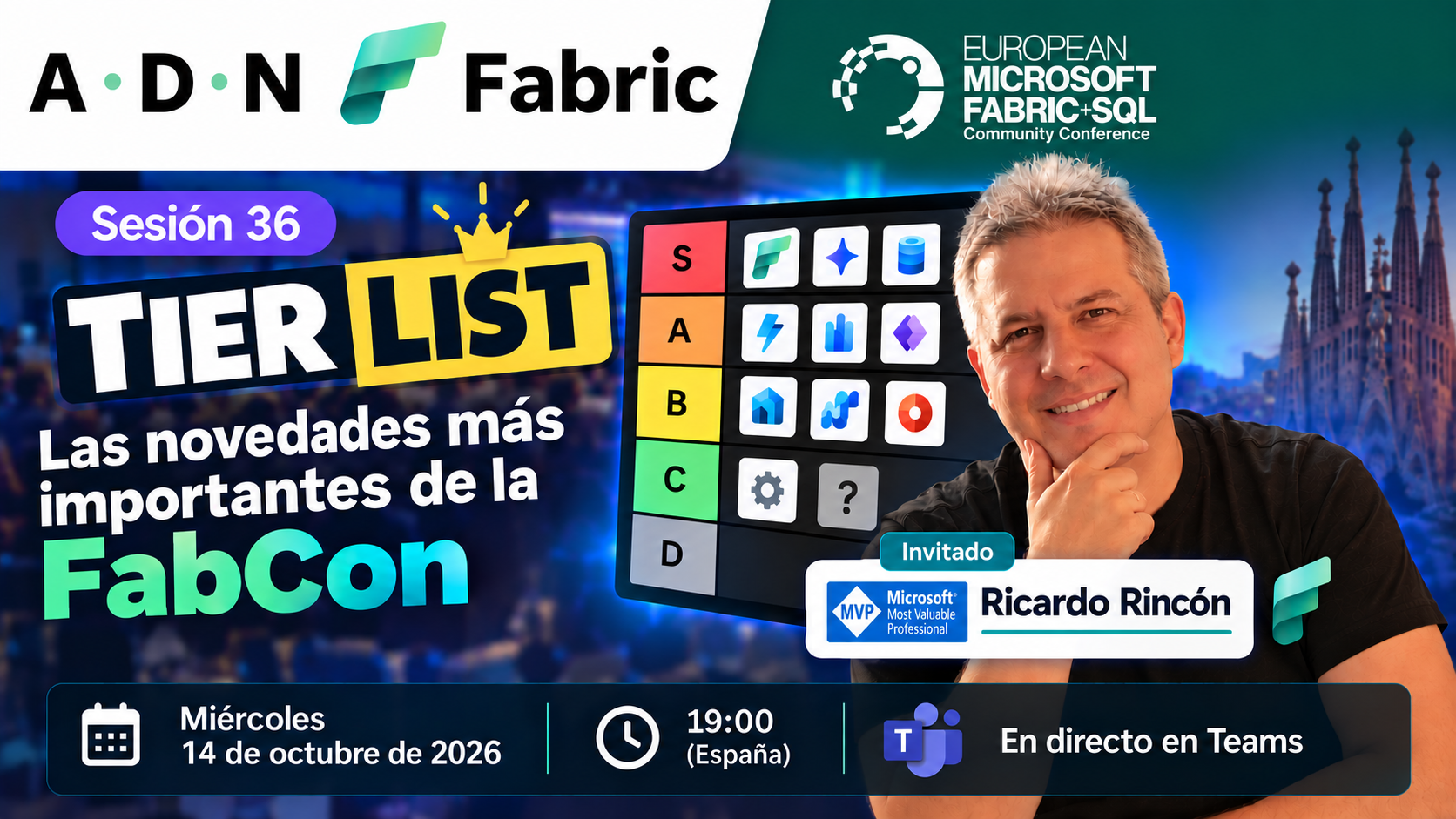 Sesión 36 - FabCon Tier List